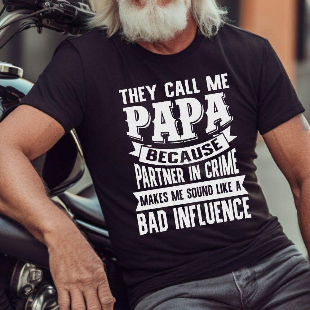 Men's They Call Me Papa Tee Shirt